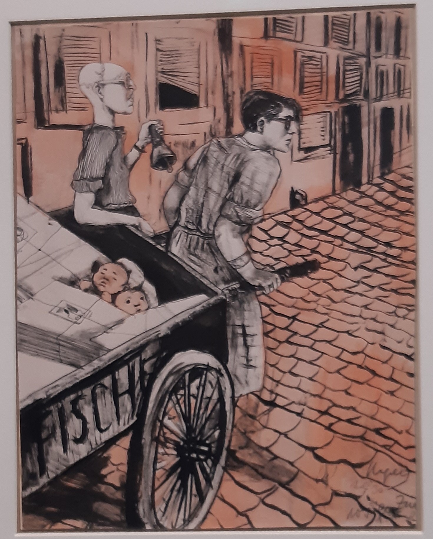 „Mühevolle Ehe“, 1930 von Hanna Nagel